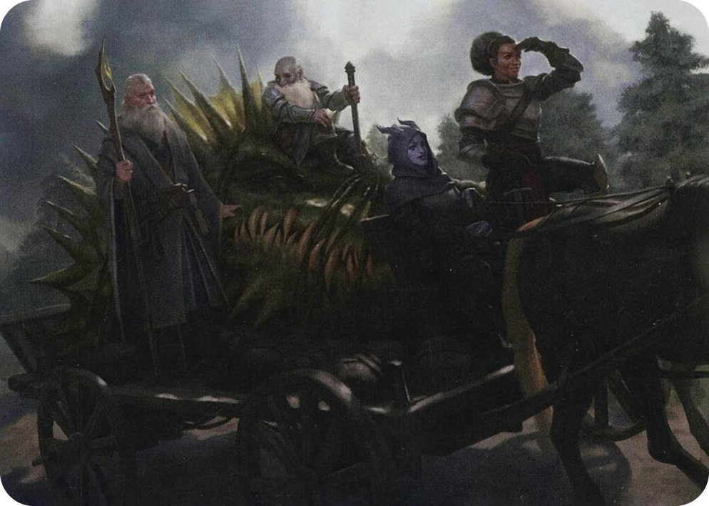 0072 Grim Bounty Art Card S Art Series: Adventures in the Forgotten Realms