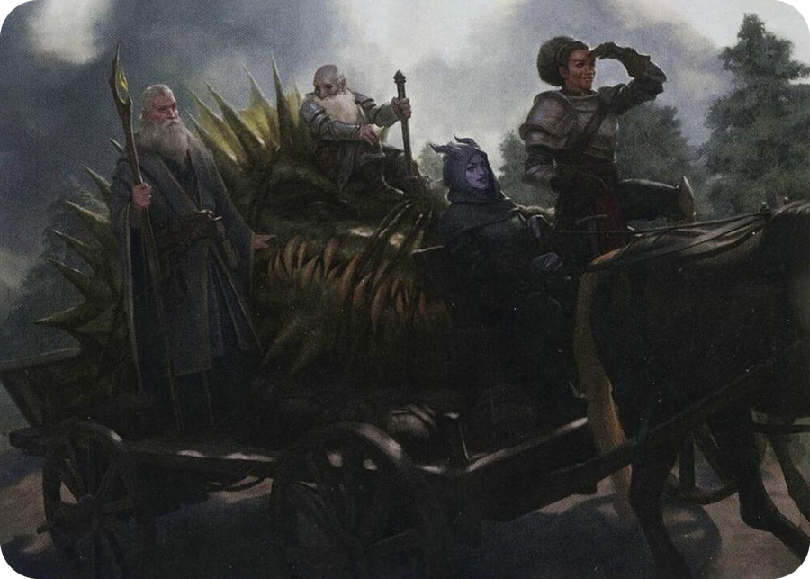 0072 Grim Bounty Art Card S Art Series: Adventures in the Forgotten Realms