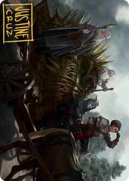 0072 Grim Bounty Art Card (Gold-Stamped Signature) S Art Series: Adventures in the Forgotten Realms