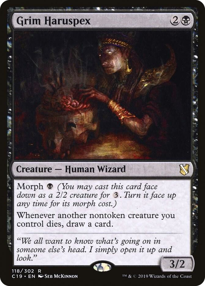 0118 Grim Haruspex R Commander 2019