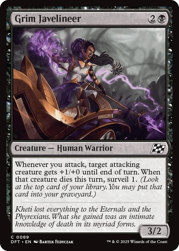 0089 Grim Javelineer C Aetherdrift