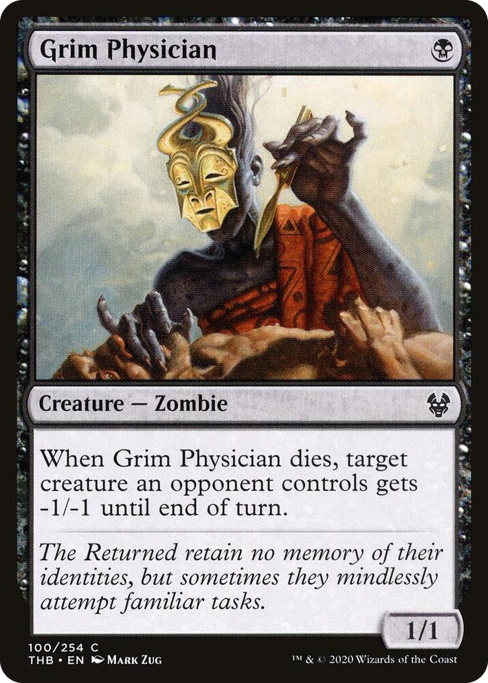 0100 Grim Physician C Theros Beyond Death