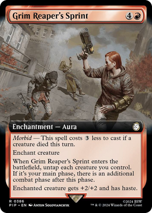 0386 Grim Reaper's Sprint (Extended Art) R Universes Beyond: Fallout