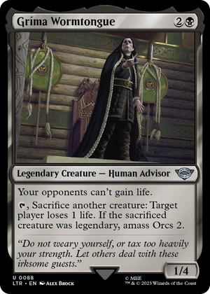 0088 Grima Wormtongue U Universes Beyond: The Lord of the Rings: Tales of Middle-earth