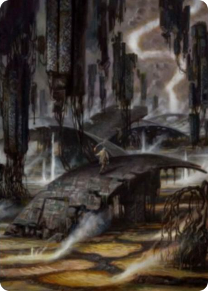 0024 Grimclimb Pathway Art Card S Art Series: Zendikar Rising