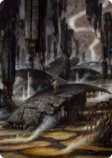 0024 Grimclimb Pathway Art Card S Art Series: Zendikar Rising
