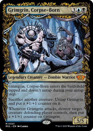 0041 Grimgrin, Corpse-Born M March of the Machine: Multiverse Legends