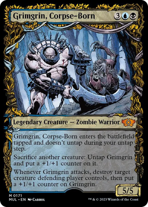 0171 Grimgrin, Corpse-Born (Halo Foil) M March of the Machine: Multiverse Legends