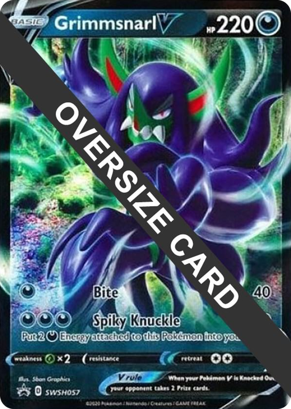 0057 Grimmsnarl V - SWSH057 Promo Jumbo Cards