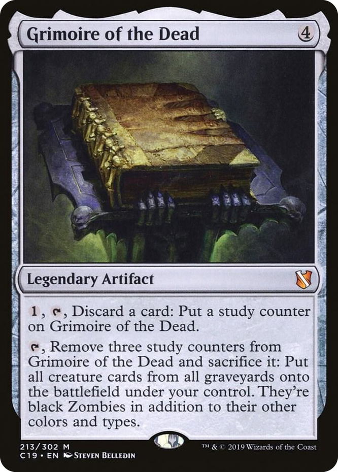 0213 Grimoire of the Dead M Commander 2019