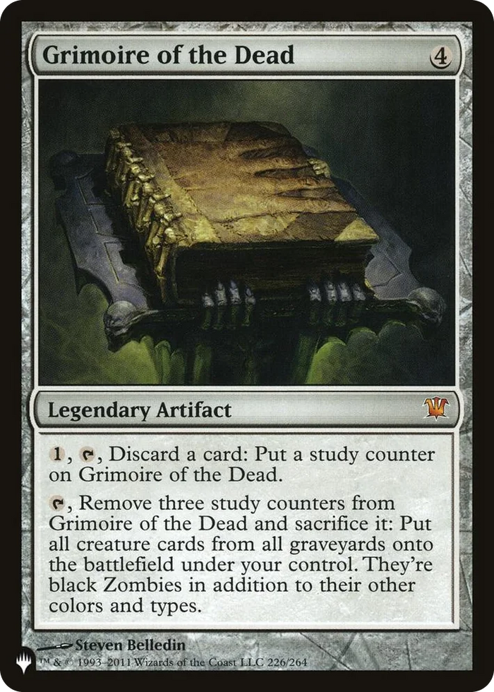 0226 Grimoire of the Dead M The List Reprints