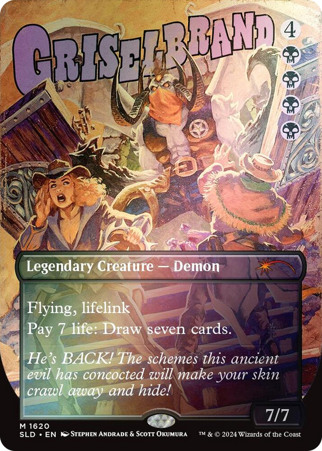 1620 Griselbrand (1620) (Rainbow Foil) M Secret Lair Drop Series