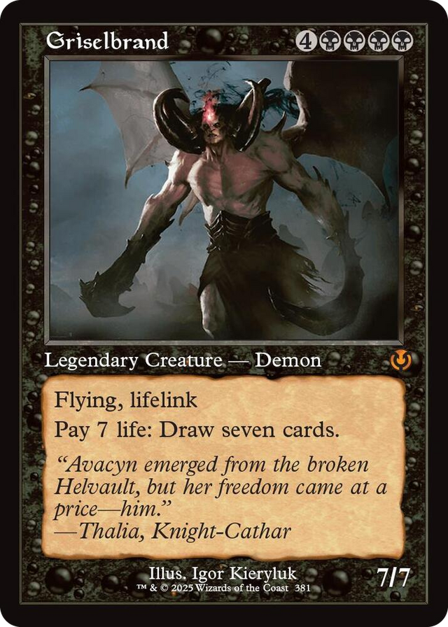 0381 Griselbrand (Retro Frame) M Innistrad Remastered