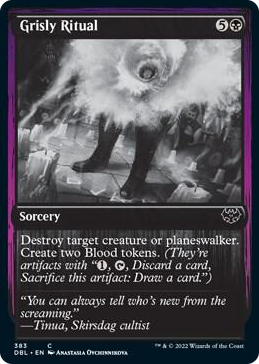 0383 Grisly Ritual C Innistrad: Double Feature