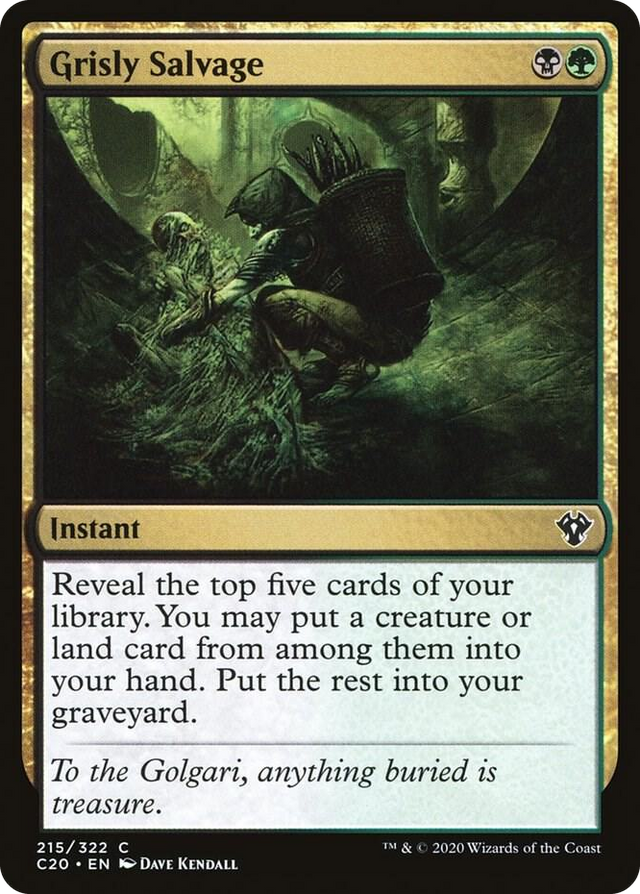 0215 Grisly Salvage C Commander 2020