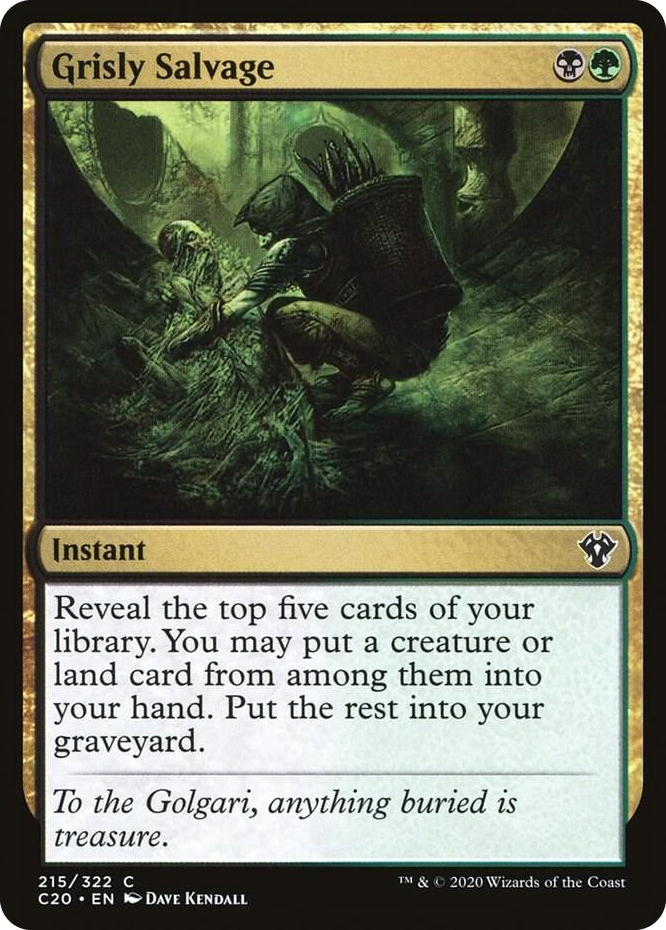 0215 Grisly Salvage C Commander 2020