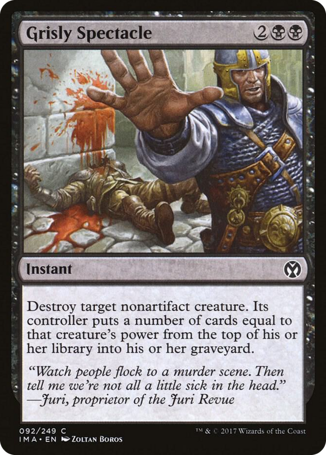 0092 Grisly Spectacle C Iconic Masters