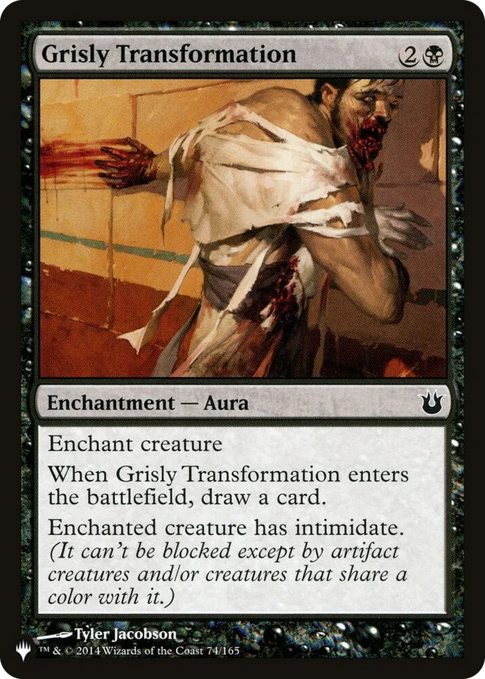 0074 Grisly Transformation C The List Reprints