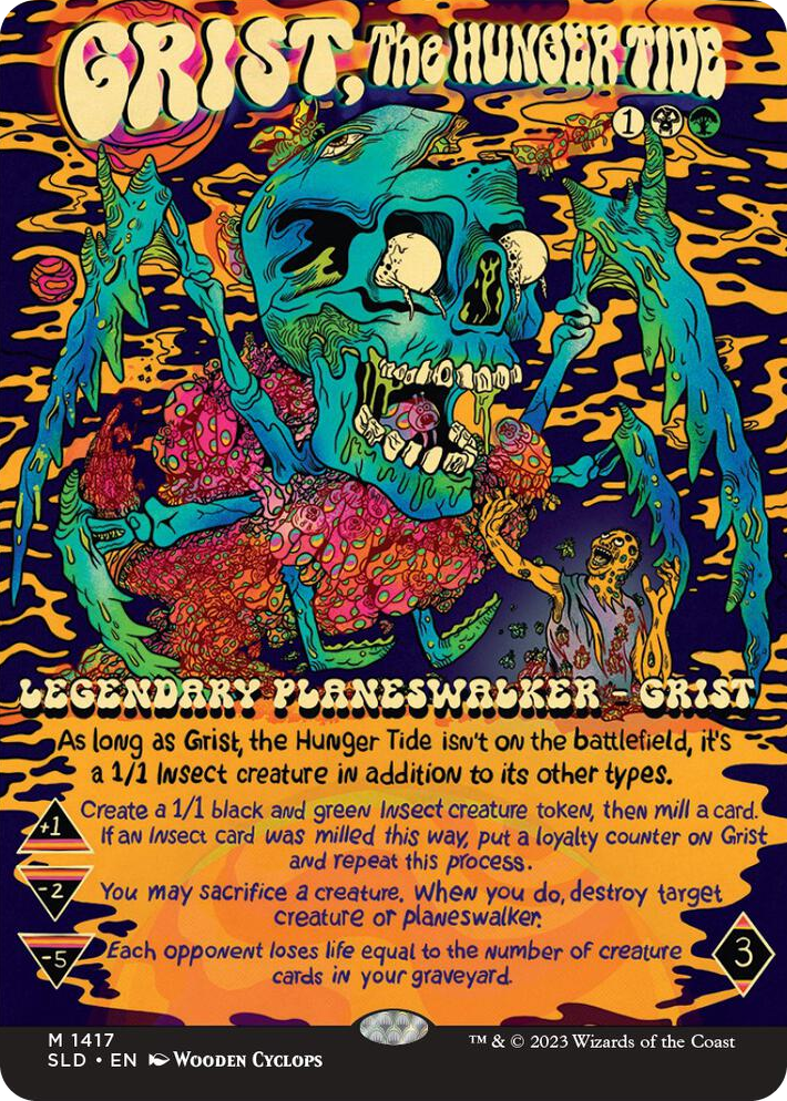 1417 Grist, the Hunger Tide M Secret Lair Drop Series