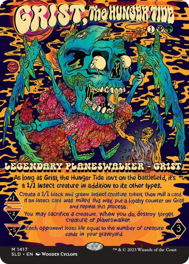 1417 Grist, the Hunger Tide M Secret Lair Drop Series