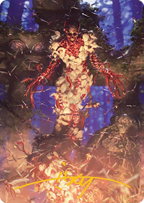 0055 Grist, the Hunger Tide Art Card (55/81) (Gold-Stamped Signature) S Art Series: Modern Horizons 2