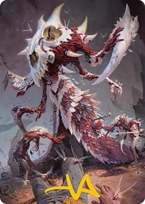 0056 Grist, the Hunger Tide Art Card (56/81) (Gold-Stamped Signature) S Art Series: Modern Horizons 2