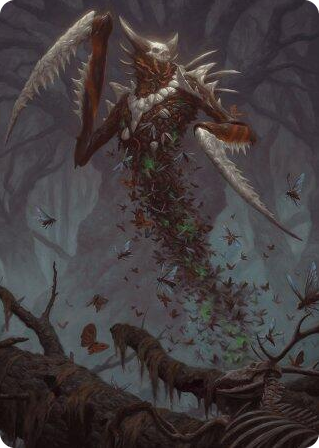 Grist, the Plague Swarm Art Card #18 S - Art Series: Modern Horizons 3 Pokemon card