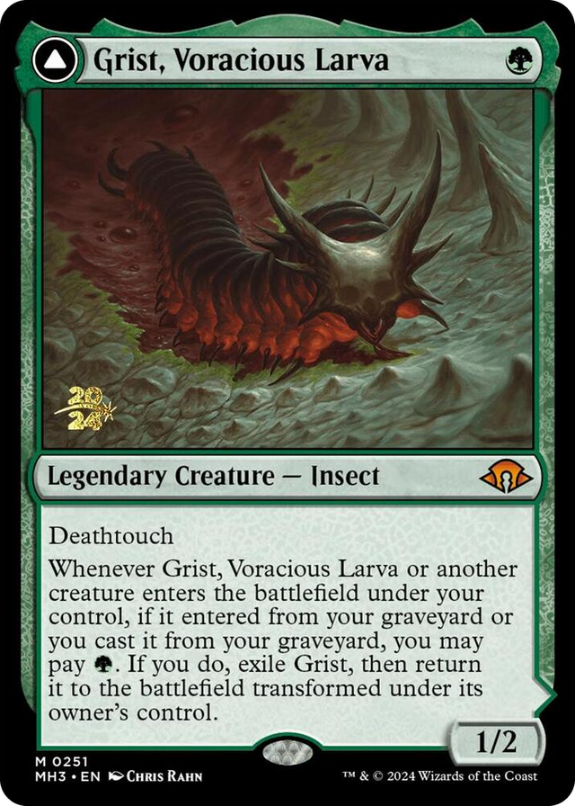0251 Grist, Voracious Larva M Prerelease Cards