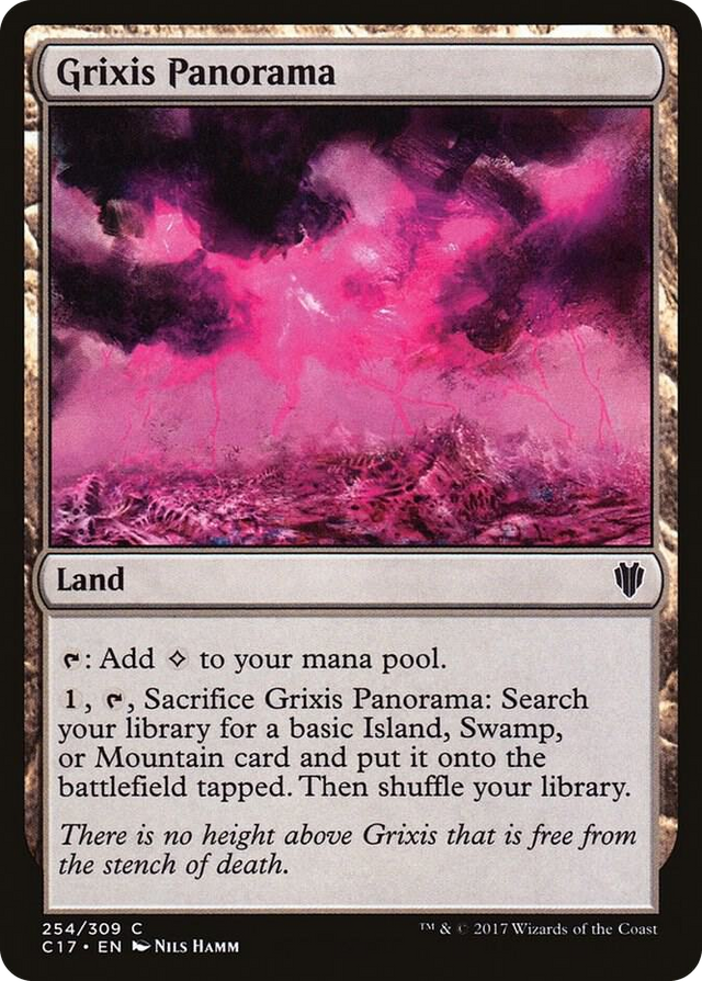 0254 Grixis Panorama C Commander 2017