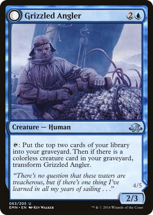 0063 Grizzled Angler U Eldritch Moon