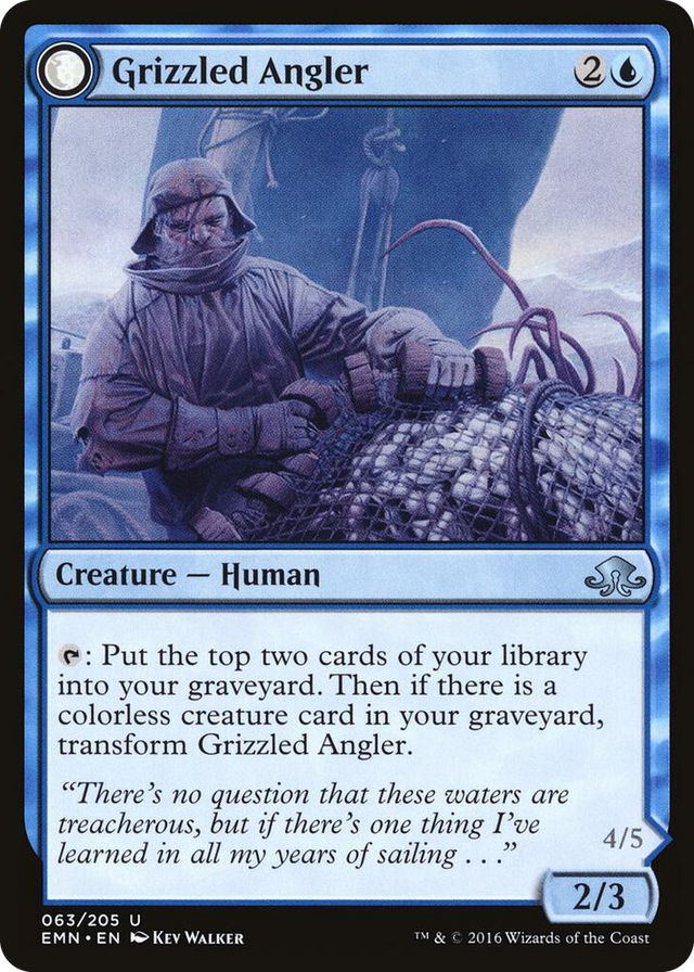 0063 Grizzled Angler U Eldritch Moon