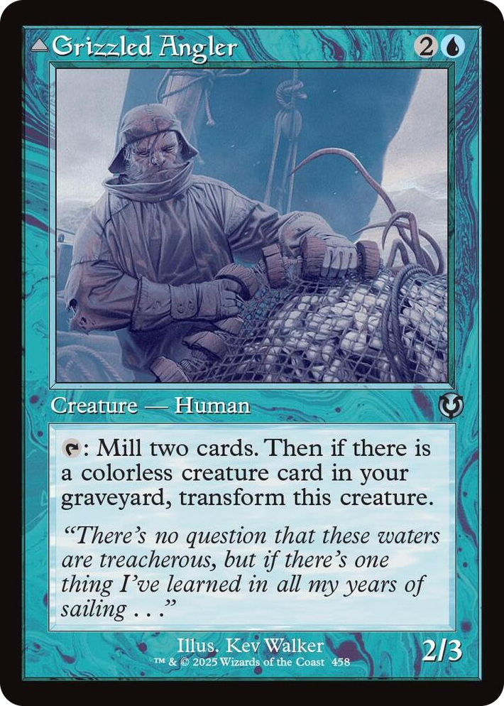 0458 Grizzled Angler (Retro Frame) U Innistrad Remastered