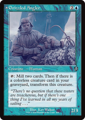 0458 Grizzled Angler (Retro Frame) U Innistrad Remastered