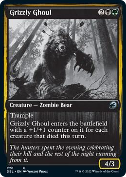 0226 Grizzly Ghoul U Innistrad: Double Feature