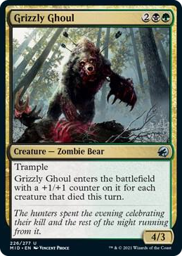 0226 Grizzly Ghoul U Innistrad: Midnight Hunt