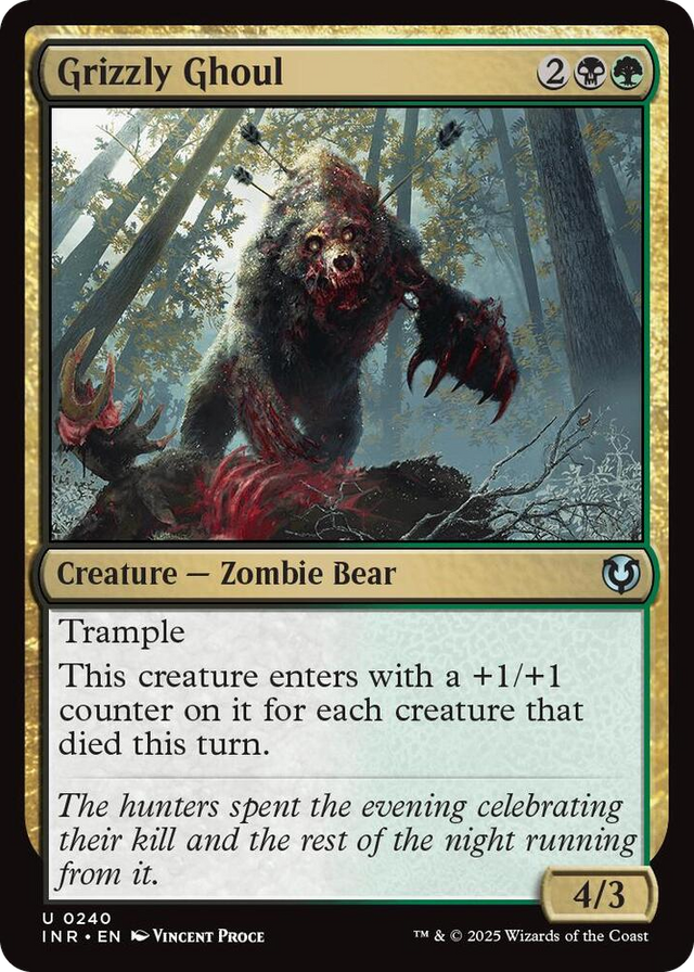 0240 Grizzly Ghoul U Innistrad Remastered