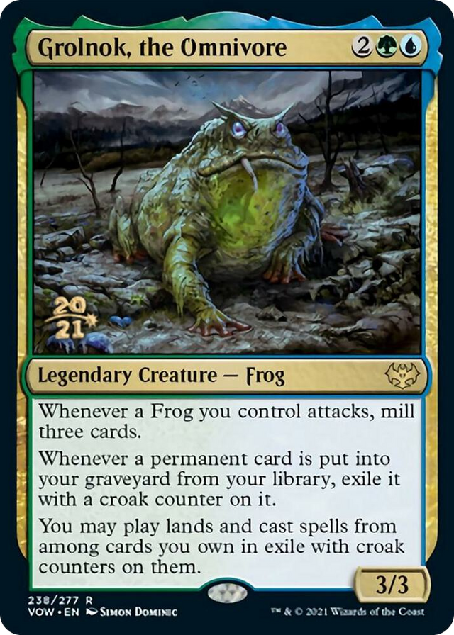0238 Grolnok, the Omnivore R Prerelease Cards