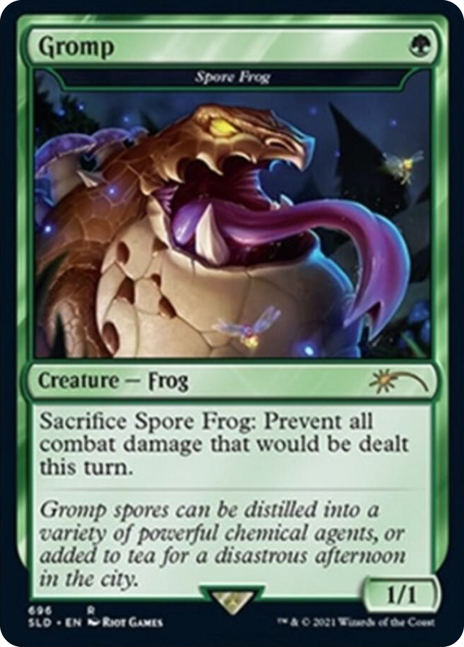 0696 Gromp - Spore Frog R Secret Lair Drop Series