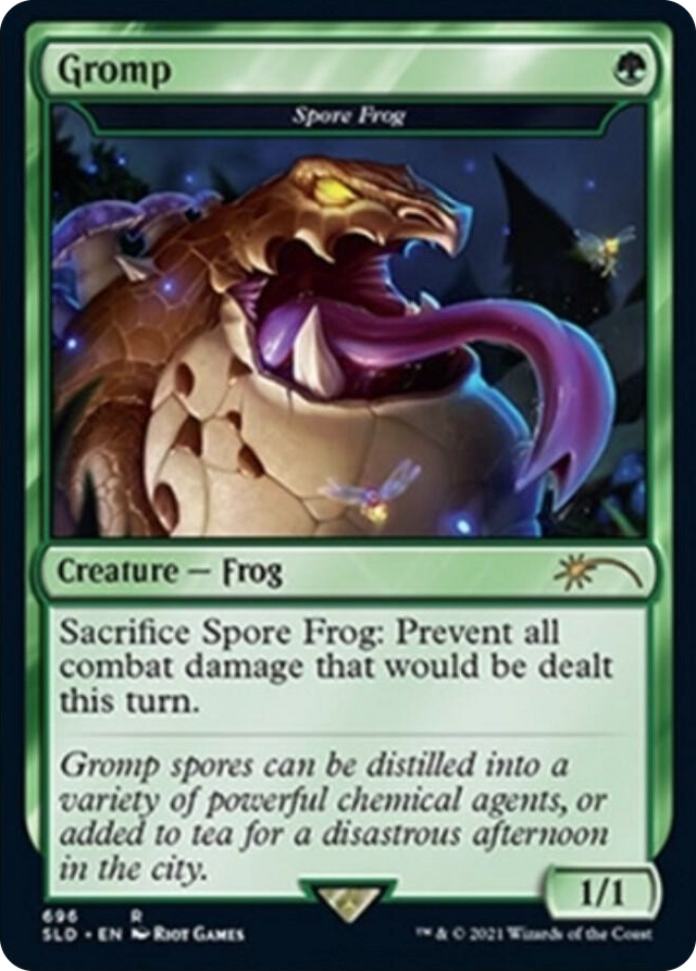 0696 Gromp - Spore Frog R Secret Lair Drop Series