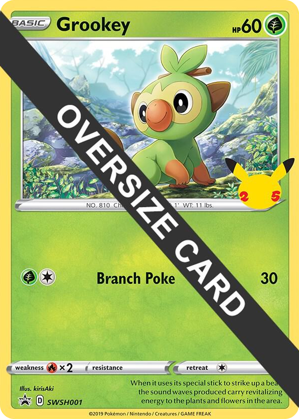 0001 Grookey Promo First Partner Pack