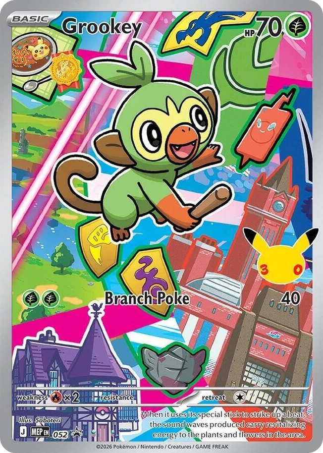 0052 Grookey - 052 Promo Mega Evolution Promo
