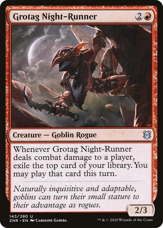 0143 Grotag Night-Runner U Zendikar Rising
