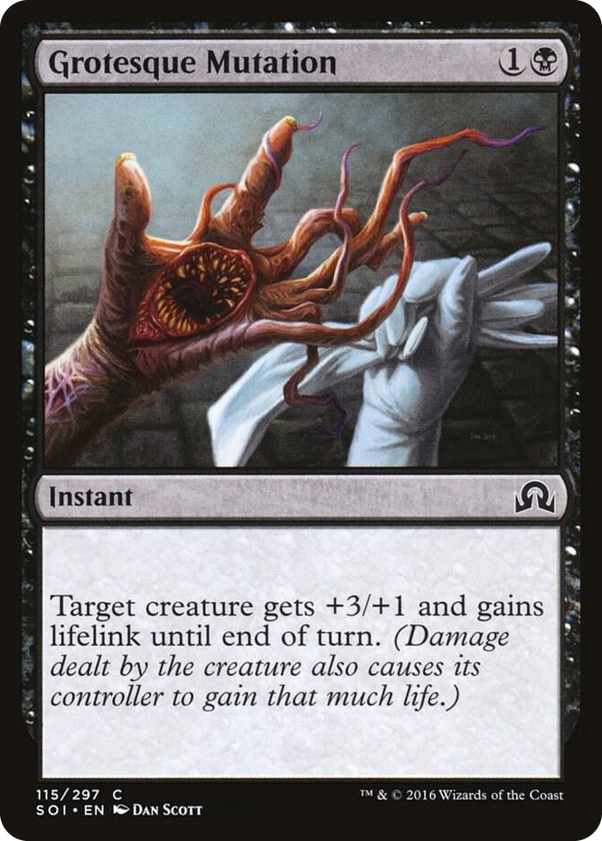 Grotesque Mutation #115 C - Shadows over Innistrad Pokemon card