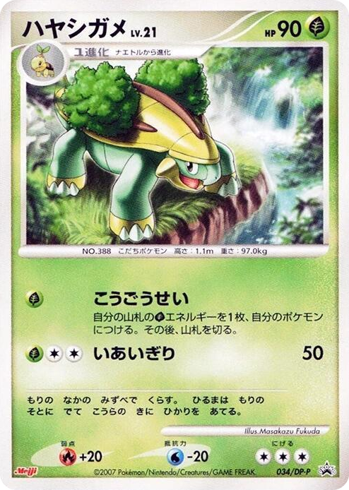 0034 Grotle - 034/DP-P None DP-P Promotional cards