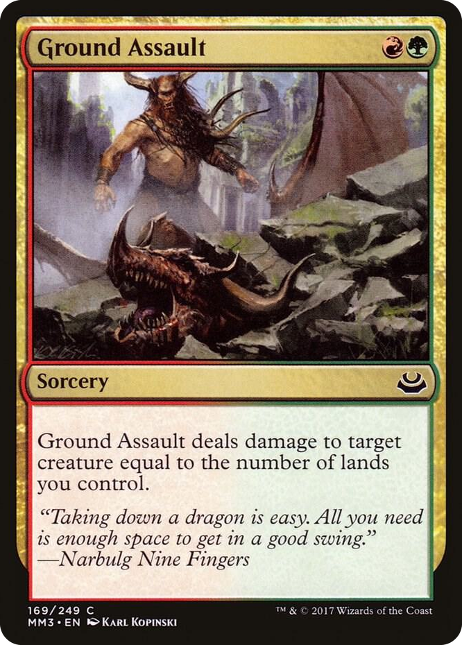 Ground Assault #169 C - Modern Masters 2017 Pokemon card
