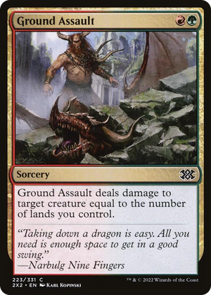 0223 Ground Assault C Double Masters 2022