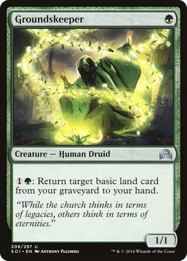 0208 Groundskeeper U Shadows over Innistrad