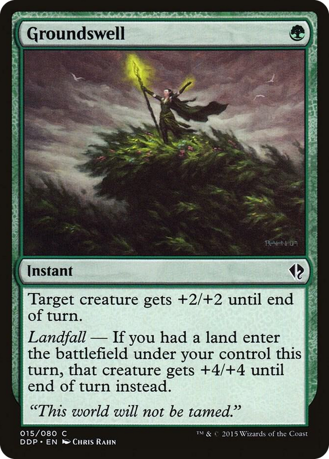 0015 Groundswell C Duel Decks: Zendikar vs. Eldrazi