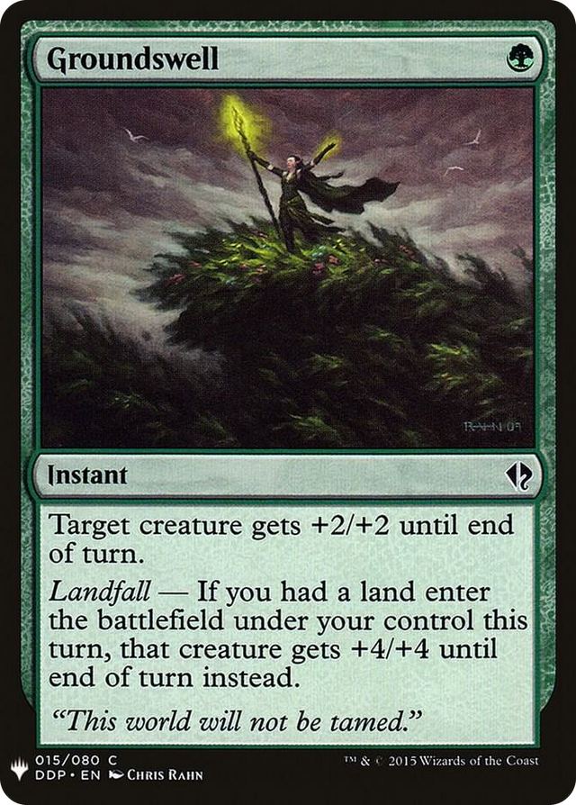 0015 Groundswell C The List Reprints