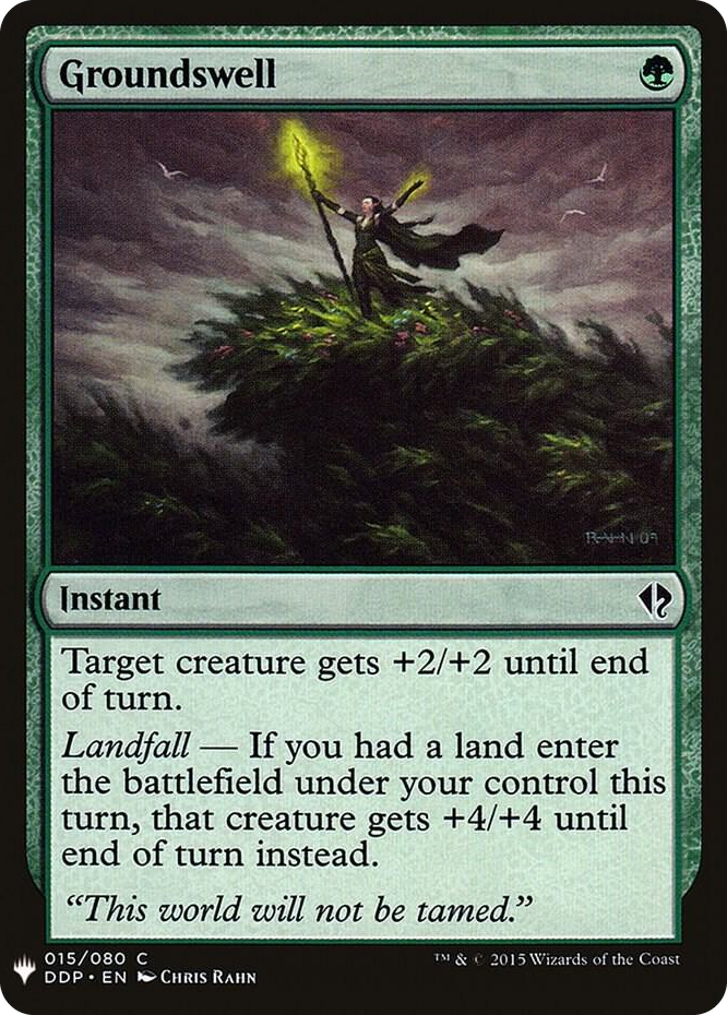 Groundswell #15 C - The List Reprints Pokemon card